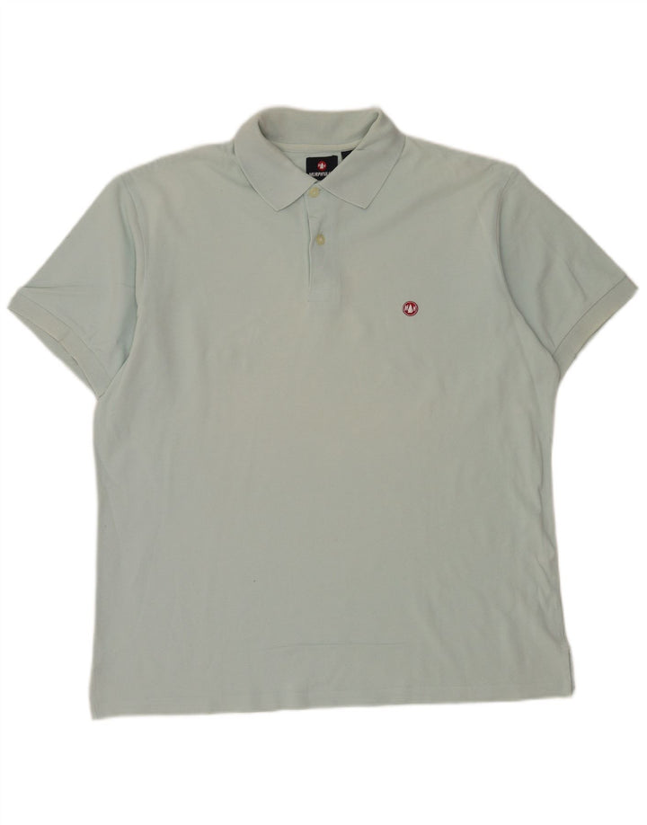 Murphy & Nye Herren-Polo-Poloshirt, Größe L, Blau