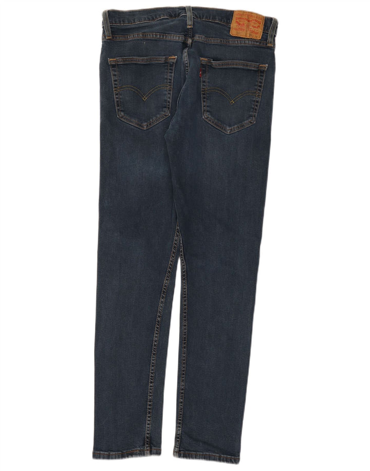 LEVI'S Herren 512 Slim Tapered Jeans W34 L32 Blaue Baumwolle