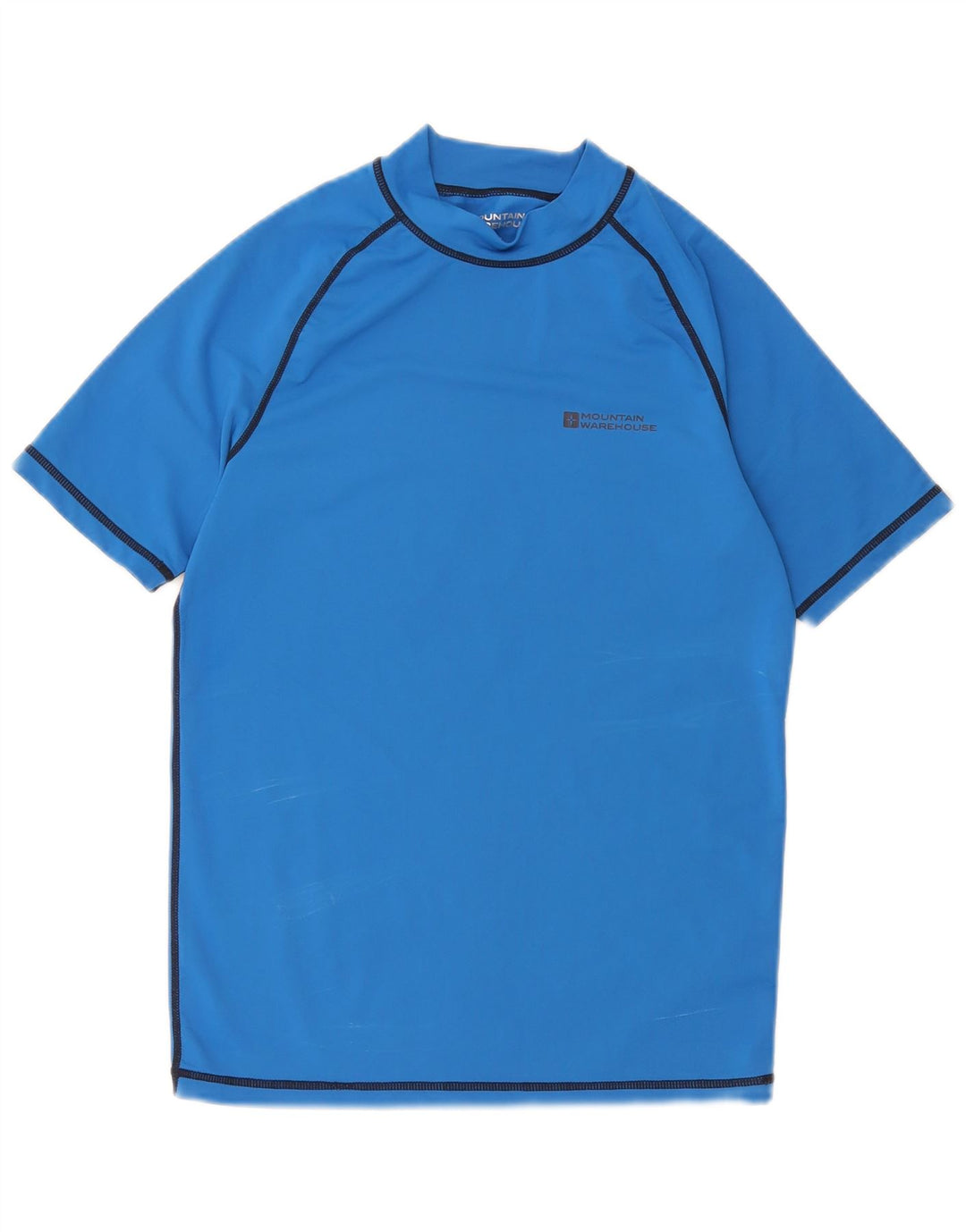 Mountain Warehouse Herren-T-Shirt-Oberteil, kleines, blaues Nylon