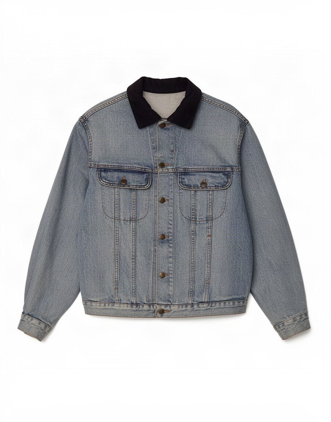 Vintage Herren Jeansjacke UK 42 XL Blau
