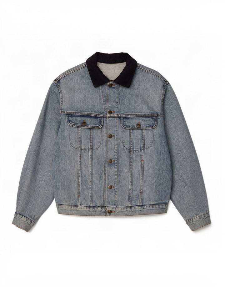 Vintage Herren Jeansjacke UK 42 XL Blau