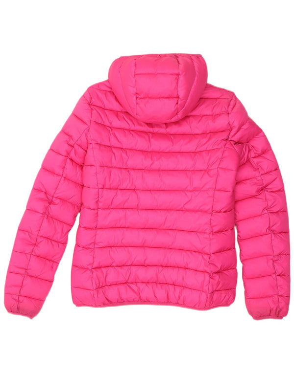 Lotto Damen-Jacke mit Kapuze, gepolstert, UK 10, Größe S, rosa, Polyester