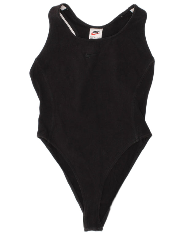 Nike Damen Bademode US 12/14 Large Schwarz Baumwolle Sport