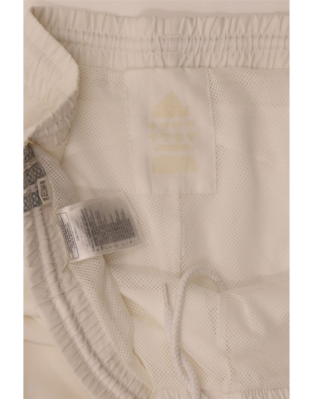 Adidas Herren Climalite Sport Shorts Großes weißes Polyester