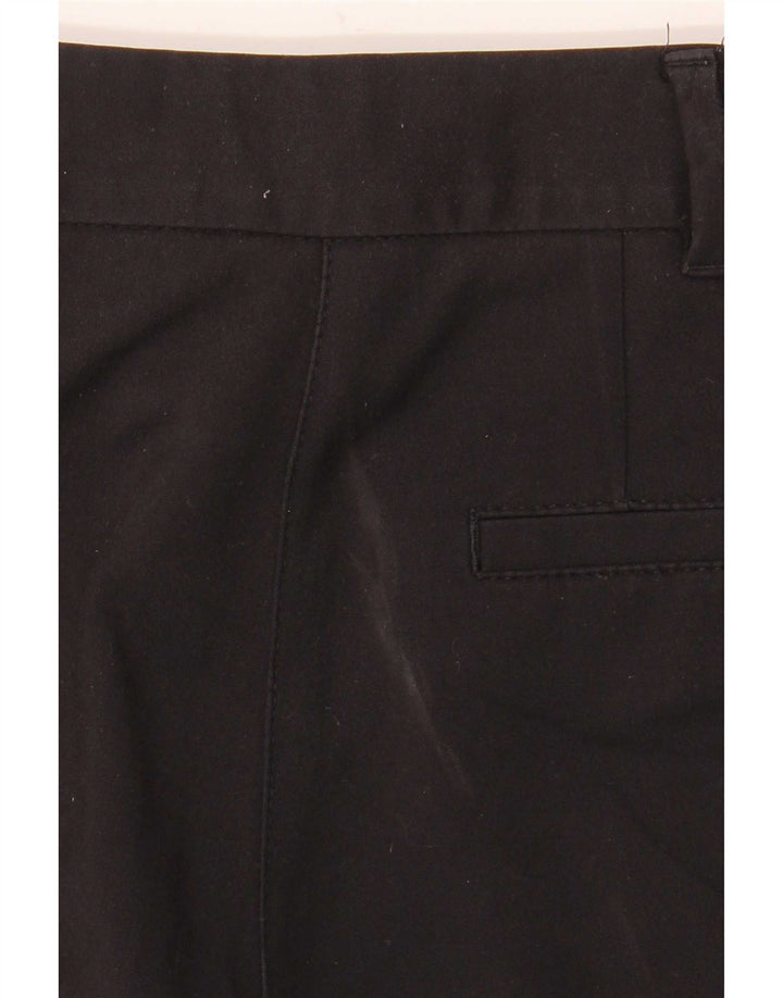 Marks & Spencer Damen Bootcut Freizeithose UK 12 Medium W32 L30 Schwarz