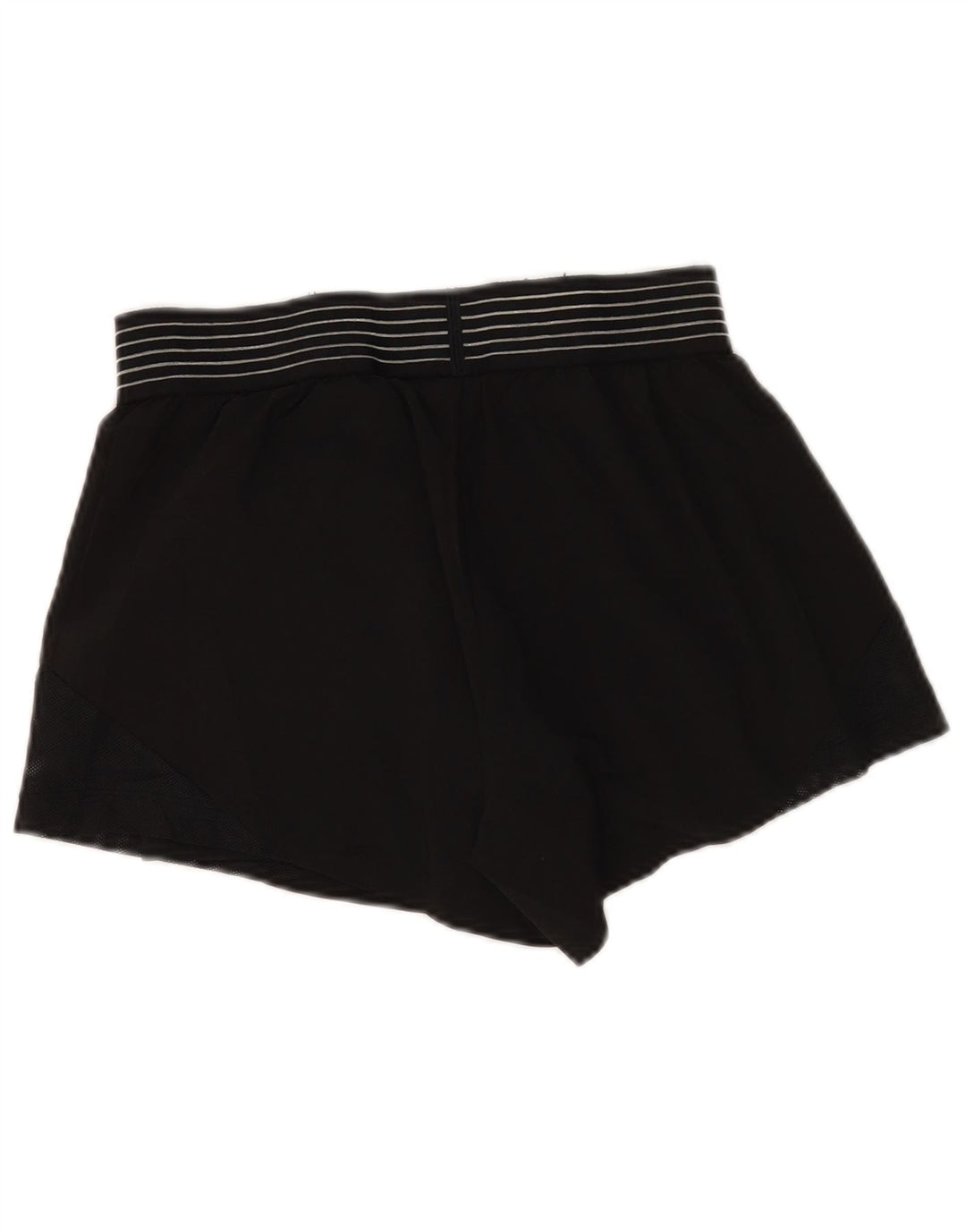 Nike Damen Dri Fit Sport Shorts UK 8 Small Schwarz Polyester