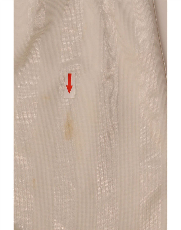Nike Herren-Sportshorts, klein, weiß gestreift, Polyester