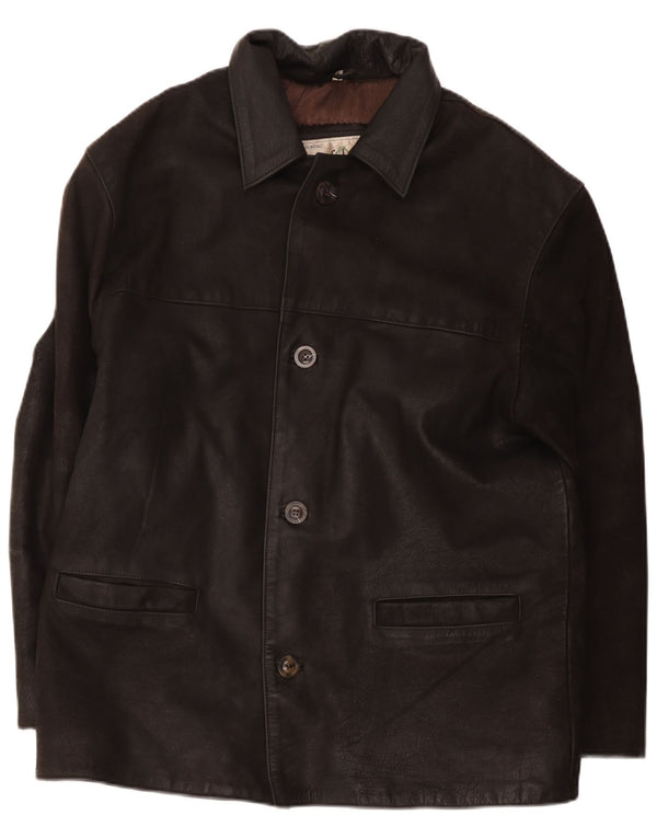 Vintage Herren Lederjacke UK 40 Large Braun