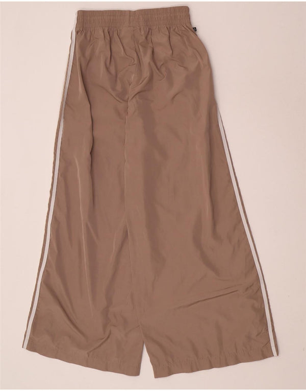 Adidas Damen-Trainingshose mit weitem Bein, UK 8/10, Größe S, Beige