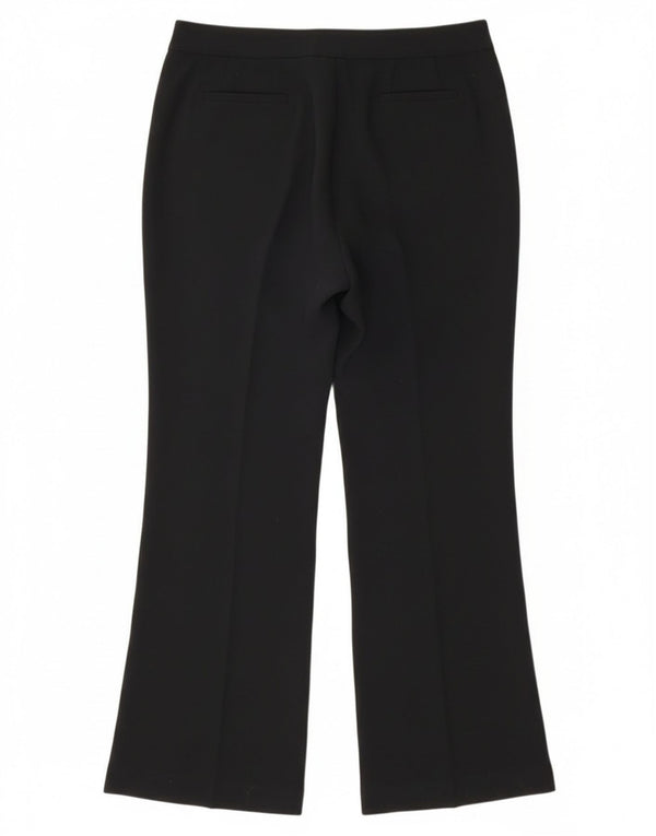 Eddie Bauer Damen Petite Bootcut Freizeithose US 6 Medium W30 L29 Schwarz