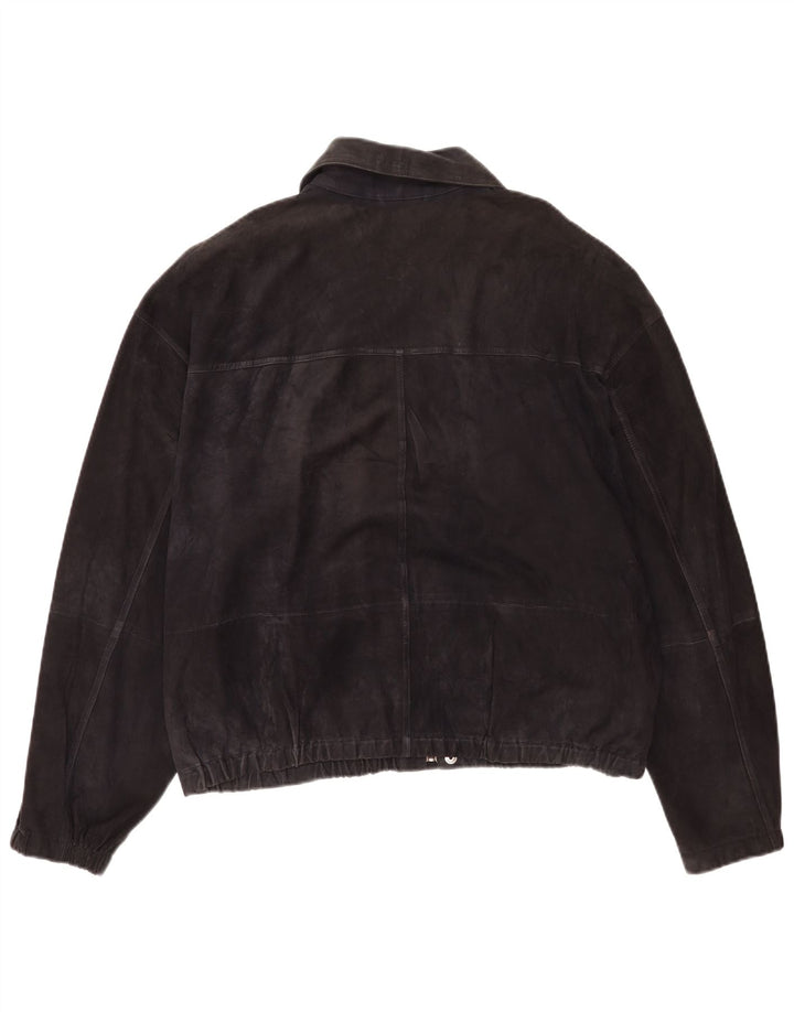 Belfe & Belfe Herren Lederjacke IT 52 XL Schwarzes Leder