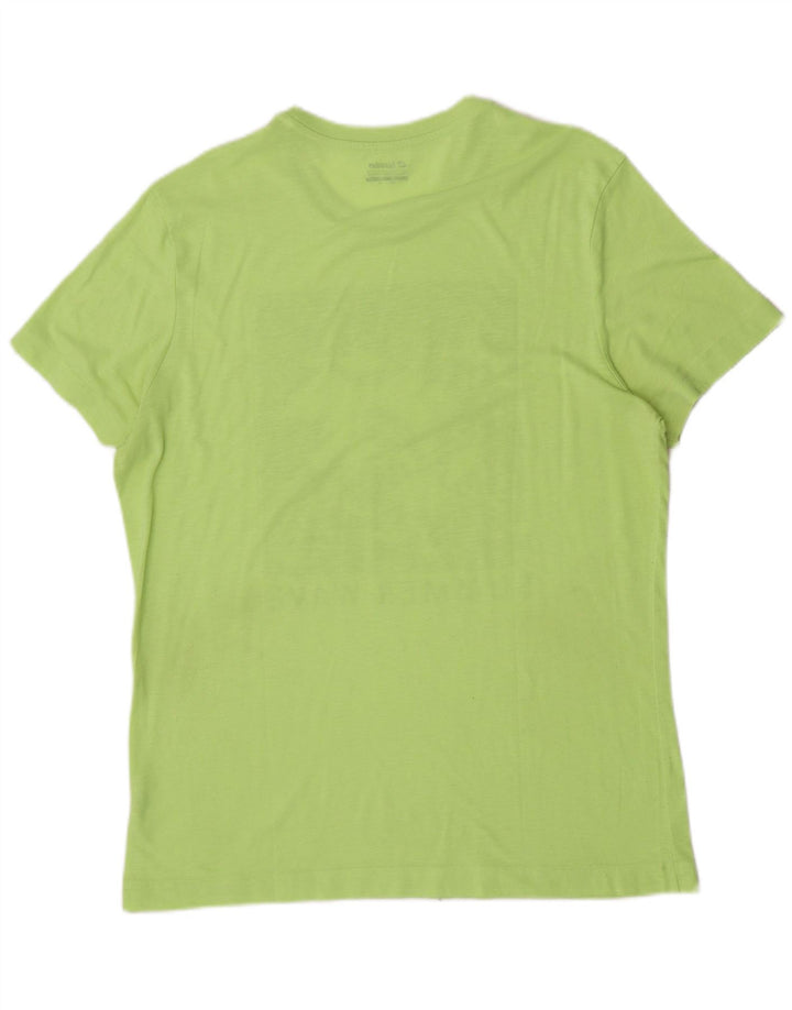 Lotto Herren Grafik T-Shirt Top XL Grün Polyester