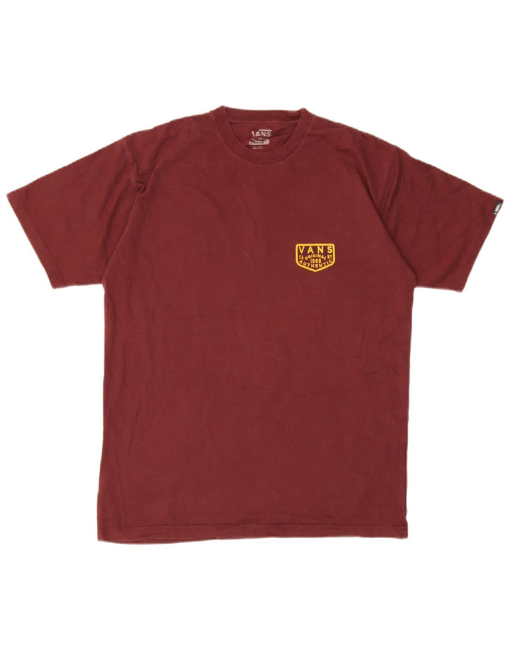 Vans Herren T-Shirt mit Grafik, mittelgroß, Kastanienbraun