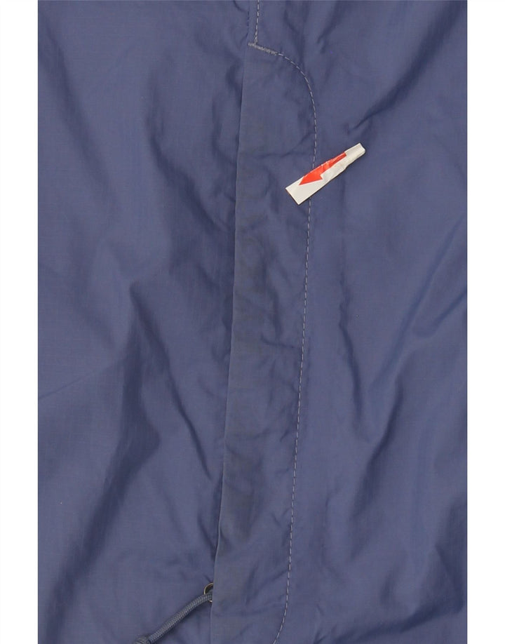 The North Face Damen-Regenjacke mit Kapuze, UK 16, großes blaues Nylon