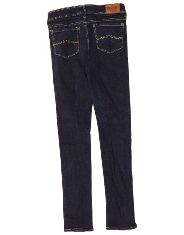 JACK WILLS Damen Skinny Jeans W26 L26 Marineblau