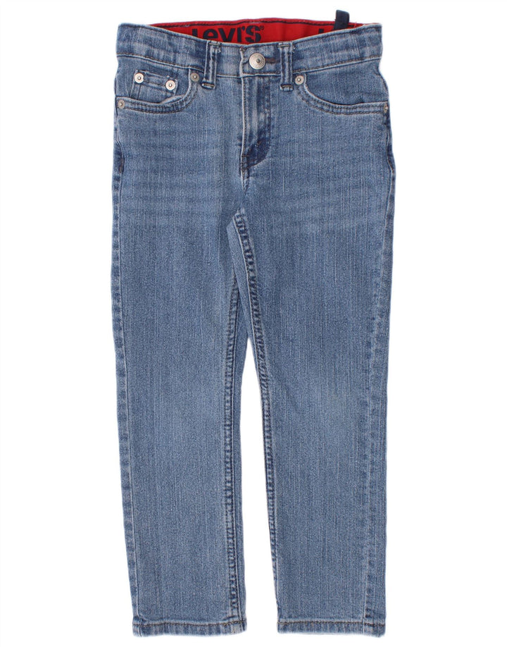 Levi's Jungen 511 Slim Jeans 4–5 Jahre W22 L18 Blaue Baumwolle