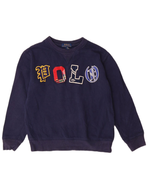 Polo Ralph Lauren Sweatshirt für Jungen, 10–11 Jahre, mittleres Marineblau