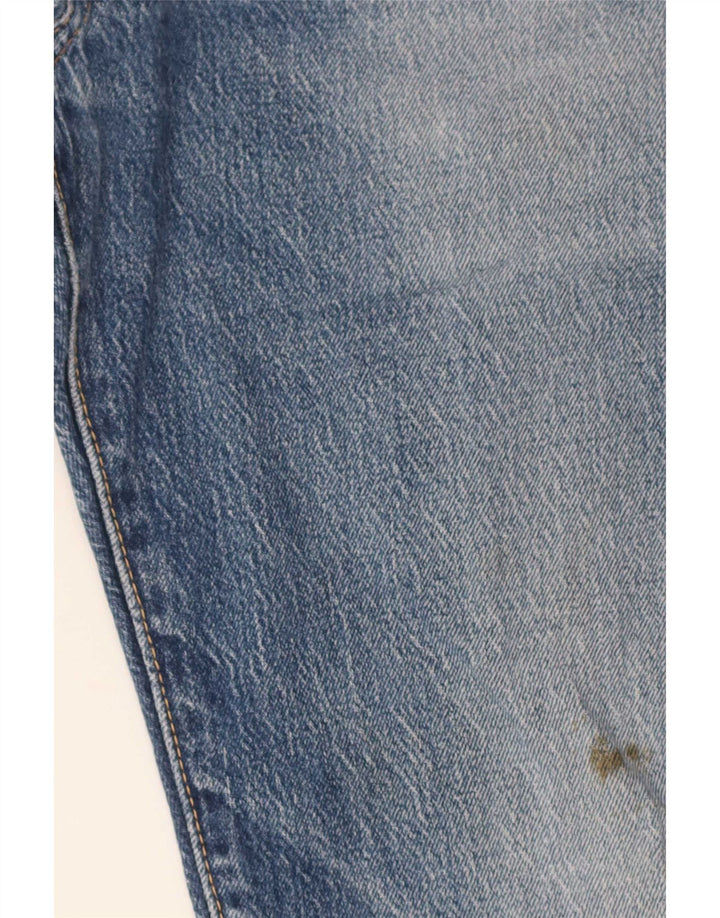 Levi's Herren 501 Straight Jeans W31 L32 Blaue Baumwolle