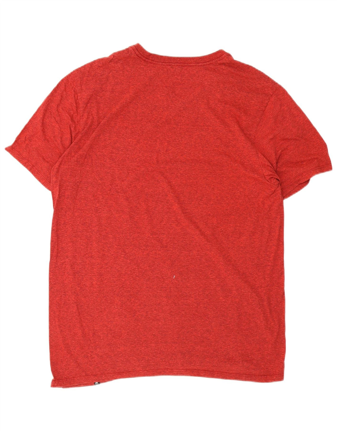 Hurley Herren-T-Shirt-Oberteil, großes, rot geflecktes Polyester