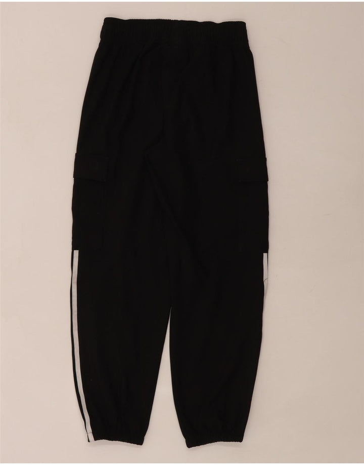 Adidas Jungen Cargo-Trainingshose, Jogger, 11–12 Jahre, schwarzes Polyester