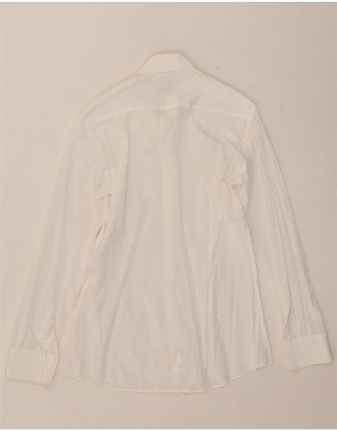 Carlo Pignatelli Herrenhemd Größe 38 15 Mittelweißes Polyester
