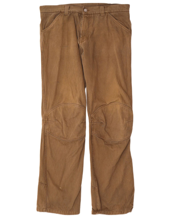 Kappa Mens Perfect Fit Straight Casual Trousers IT 52 XL W38 L34 Beige