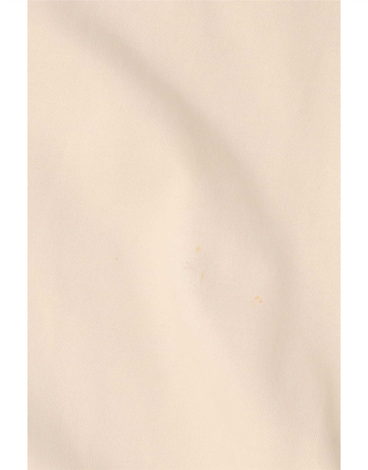 Kappa Herren Grafik-Sweatshirt-Pullover XL aus weißer Baumwolle