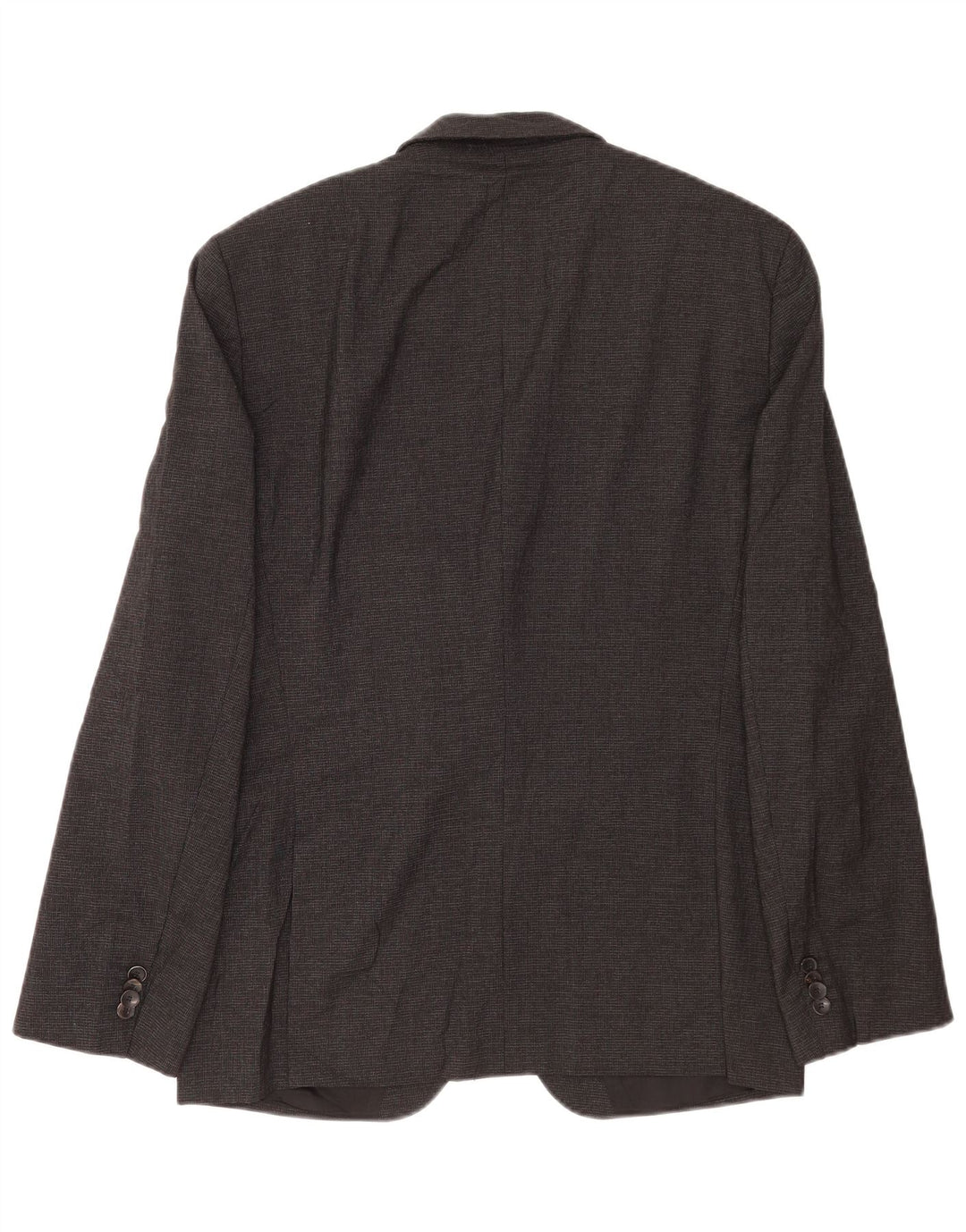 Hugo Boss Herren-Blazer mit 2 Knöpfen, EU 52, XL, graue Schurwolle