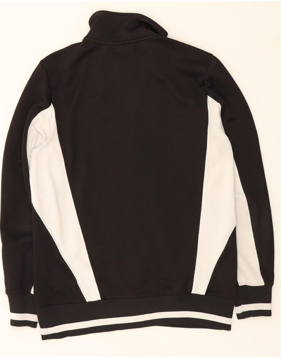 PUMA Mens Tracksuit Top Jacket Small Black Colourblock Polyester Vintage Puma and Second-Hand Puma from Messina Hembry 