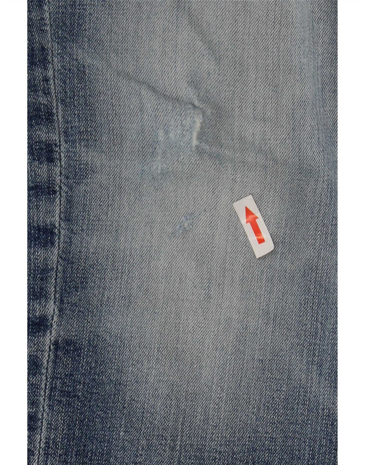 Jack & Jones Herren Tim Slim Jeans W33 L32 Blaue Baumwolle