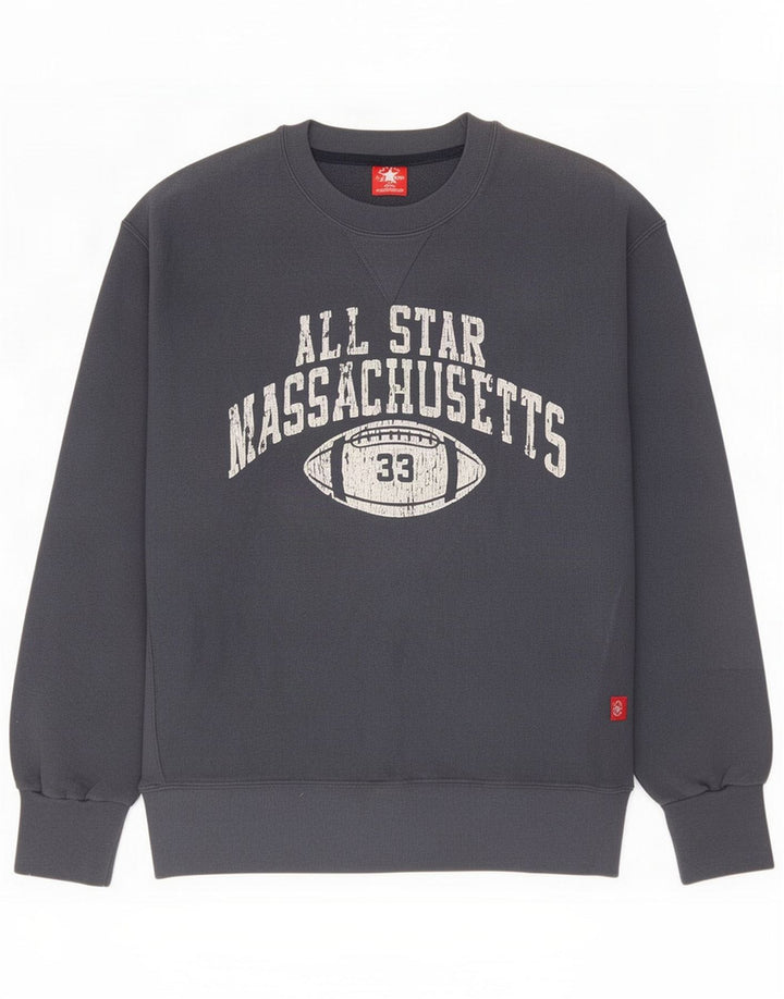 Converse Herren-Sweatshirt mit Grafik, klein, Marineblau, Baumwolle