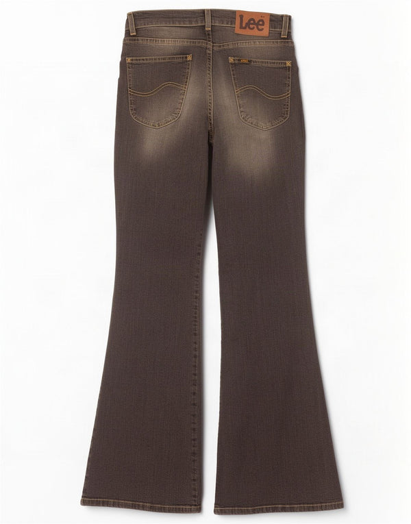Lee Girls Felton Schlagjeans, 14–15 Jahre, W26 L31, graue Baumwolle