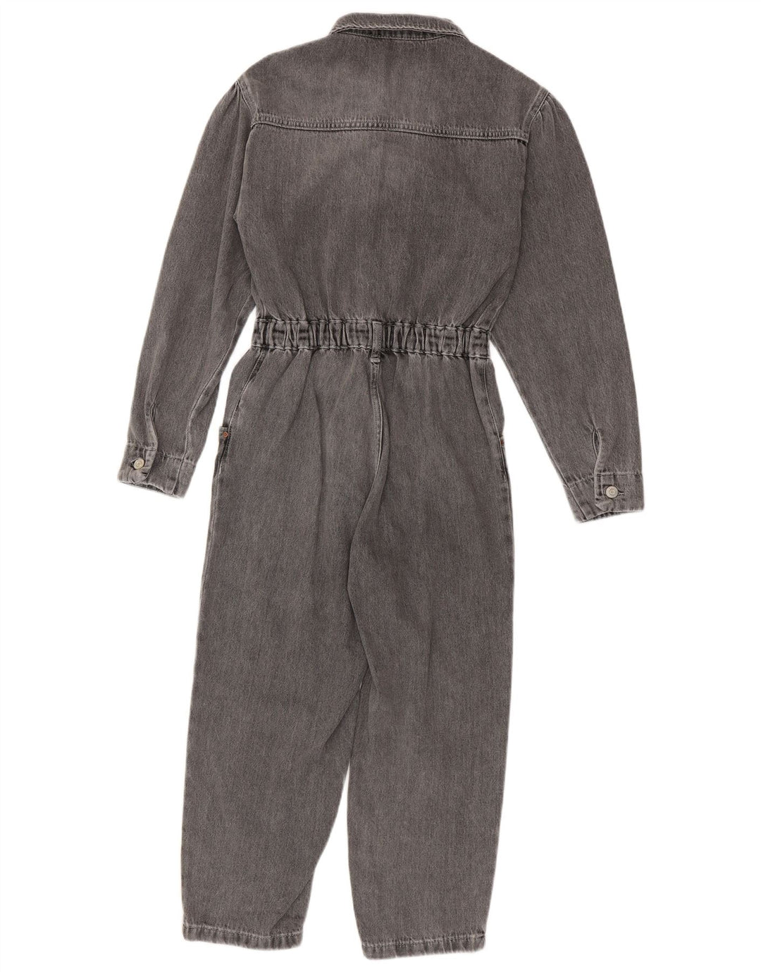 Zara Denim-Overall für Mädchen, 13–14 Jahre, graue Baumwolle