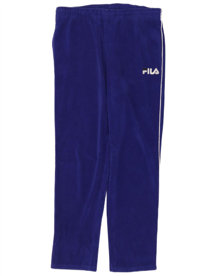 FILA Herren Fleece-Trainingshose IT 48 Mittelblau