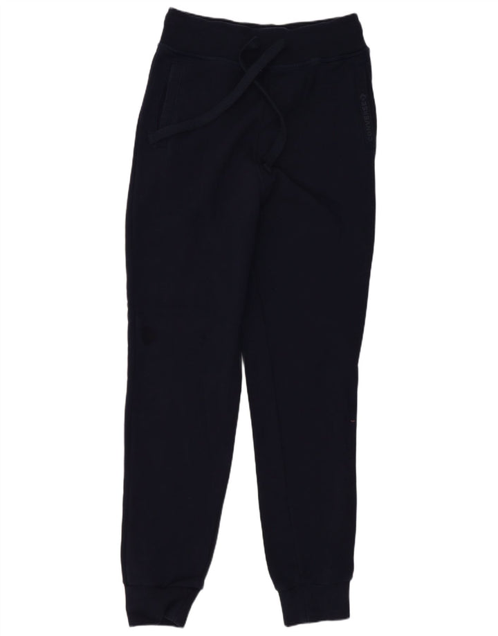 Converse Damen-Trainingshose, Jogginghose, klein, marineblau, Baumwolle