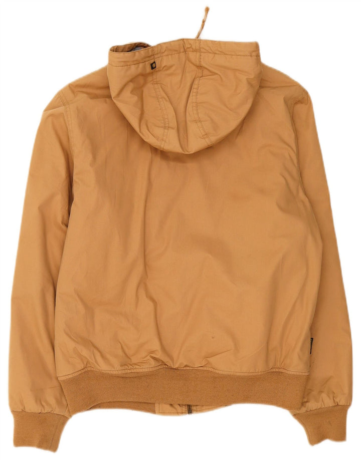 Element Herren Bomberjacke mit Kapuze UK 36 Small Beige Polyester