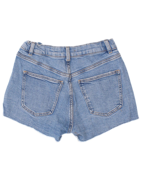 Zara Mädchen-Jeansshorts, 8–9 Jahre, W24, blaue Baumwolle