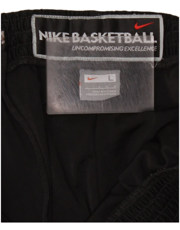 NIKE Herren-Sportshorts, Größe L, Schwarz