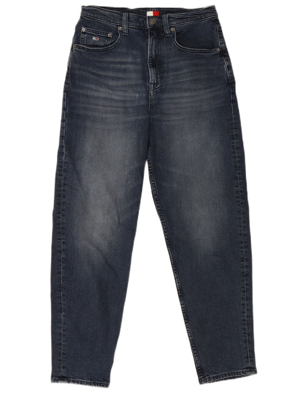 Tommy Hilfiger Damen Mom Ultra High-Rise Tapered Jeans W29 L28 Blau