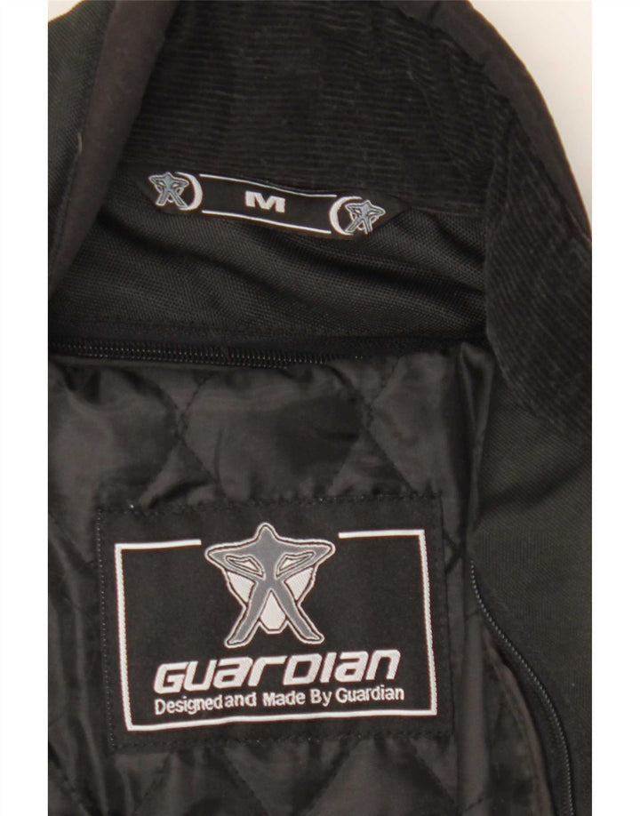 Guardian Damen-Motorrad-Racer-Jacke, UK 14, Mittelschwarz, Farbblock
