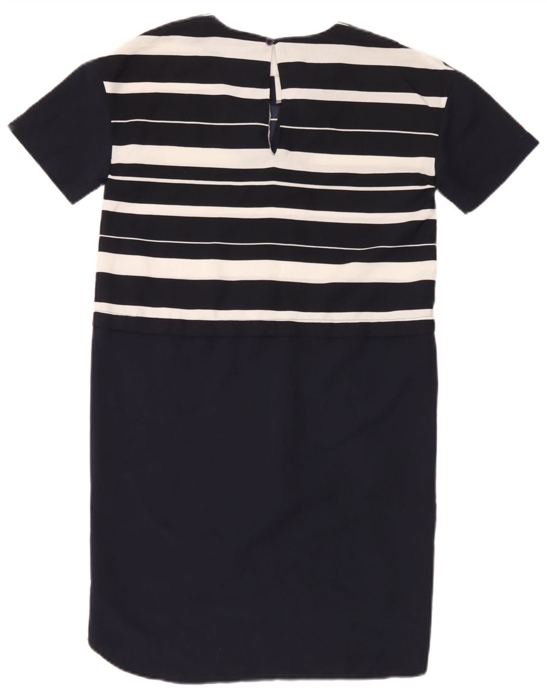 French Connection Damen-Etuikleid, Gr. 6, XS, Marineblau, gestreift, Polyester