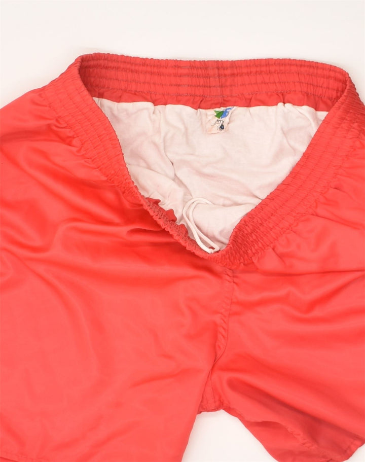 ERIMA Womens Sport Shorts Medium Orange Polyester | Vintage Erima | Thrift | Second-Hand Erima | Used Clothing | Messina Hembry 