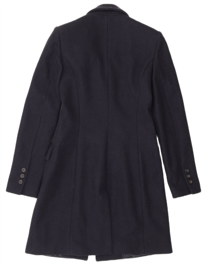 Iceberg Damenmantel UK 10 Small Marineblaue Wolle