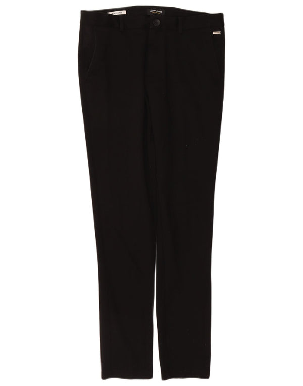 Jack & Jones Damen Marco Slim Chinohose W32 L34 Schwarz Polyester
