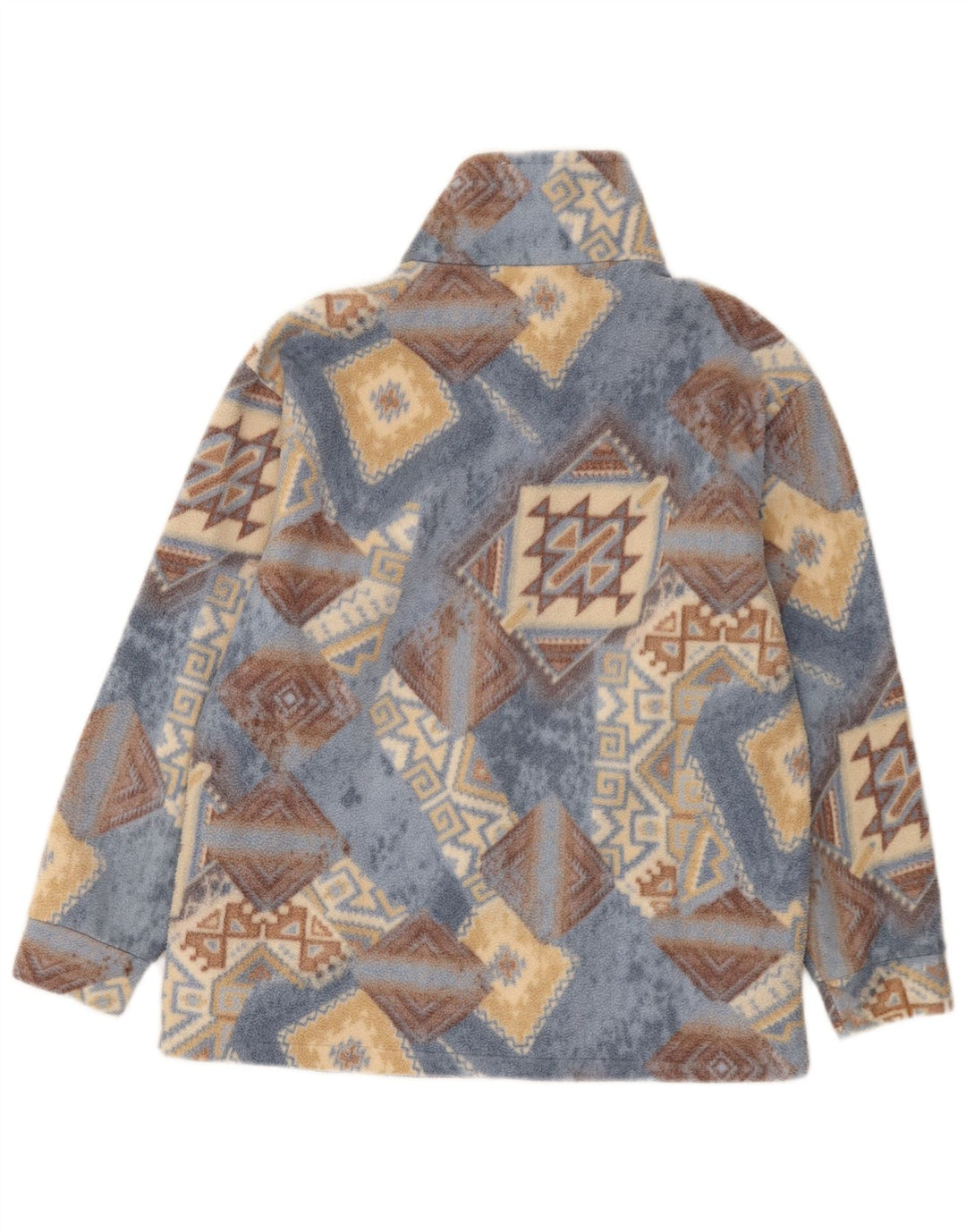 Alaskan Damen-Fleecejacke in Übergröße, Gr. 10, klein, mehrfarbig, geometrisch