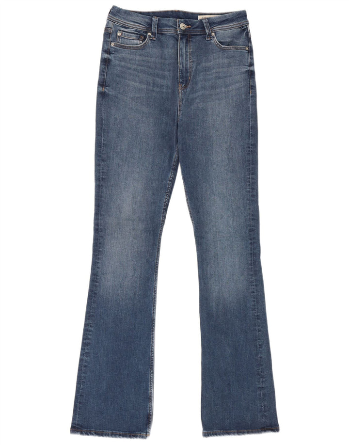 Marks & Spencer Damen-Jeans, lang, schmal, ausgestellt, UK 12, M, W28, L32, Blau