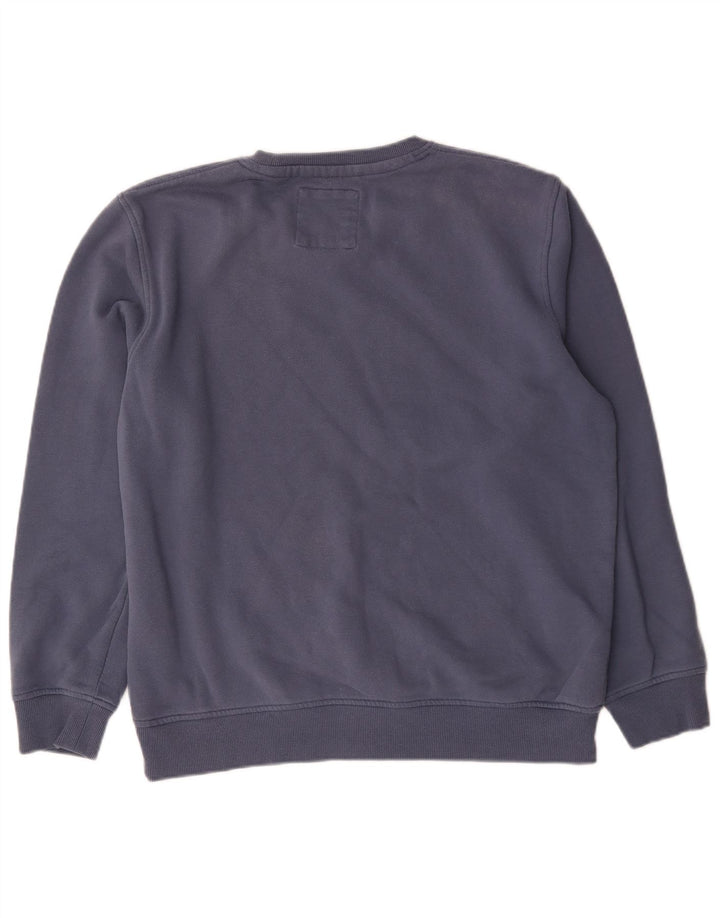 Crew Clothing Herren-Sweatshirt, Pullover, Größe L, Blau, Baumwolle