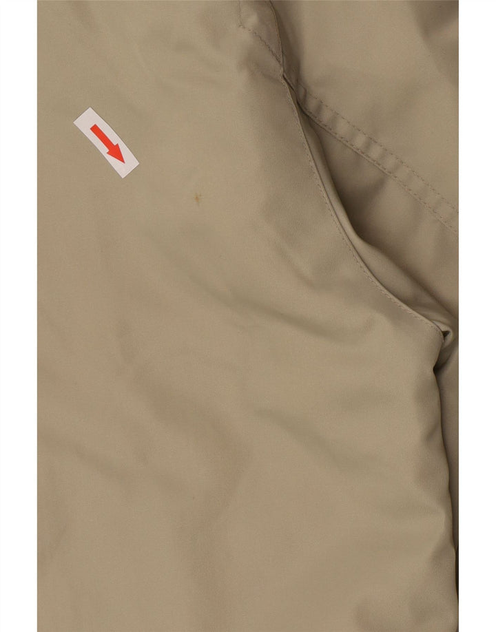 Dkny Damen-Windbreakerjacke mit Kapuze, UK 14, Medium Khaki, Nylon