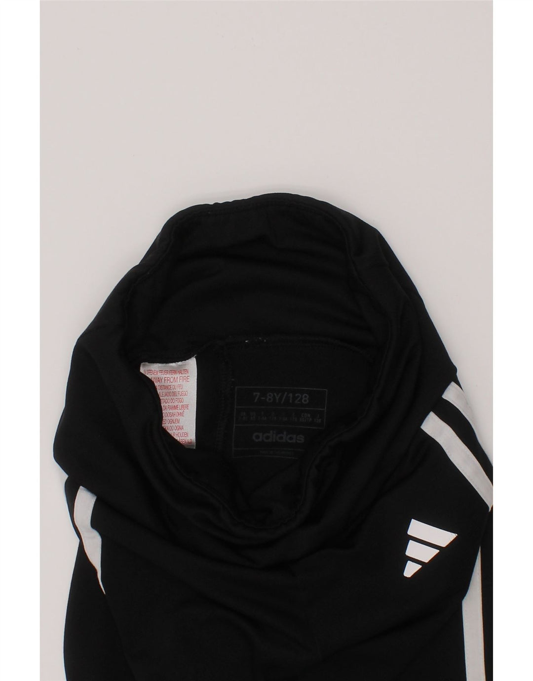 ADIDAS Aeroready-Leggings für Mädchen, 7–8 Jahre, schwarzes Polyester