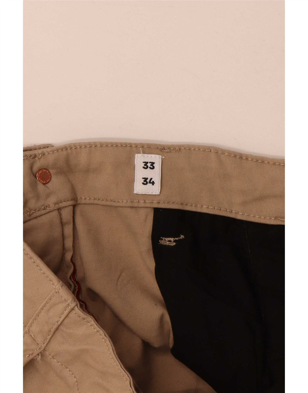 Jack & Jones Herren Jogger-Cargohose W33 L34 Beige